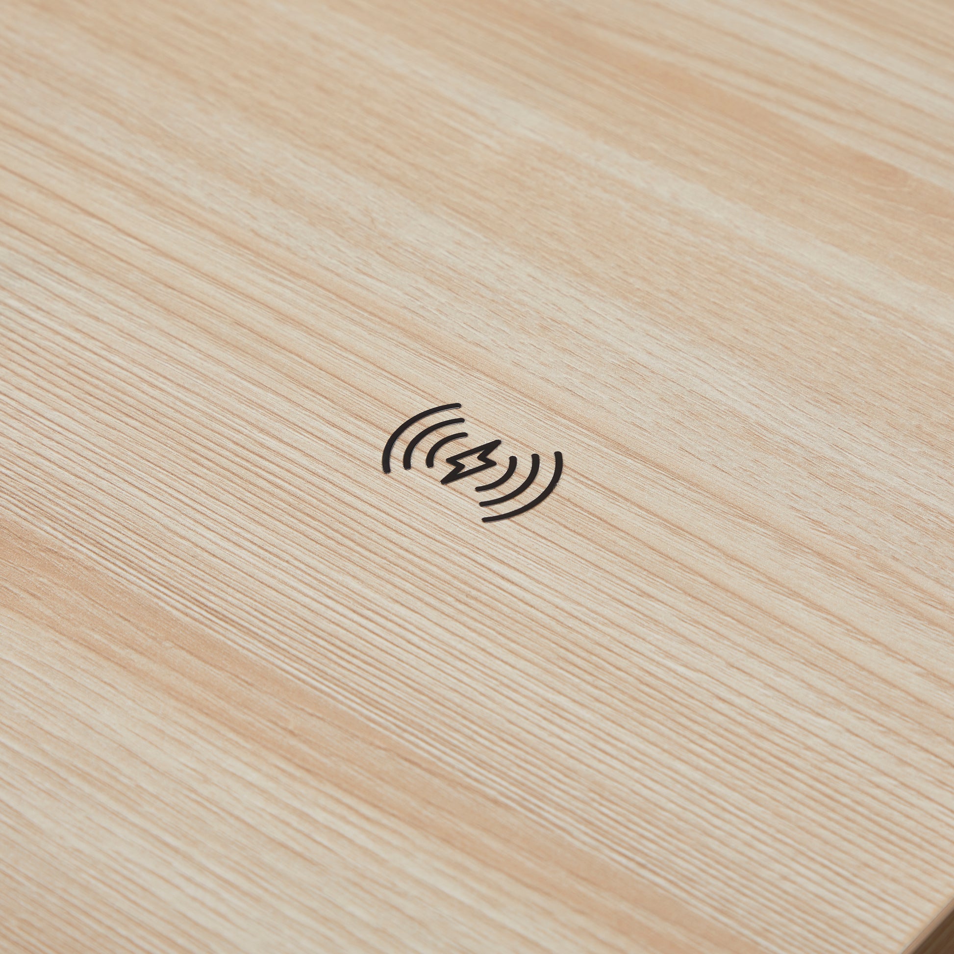 KOWO Electric Height Adjustable Standing Desk with Drawer, 48" Home Office Wooden Computer Desk Ergonomic Memory Control Workstation Sit Stand Desk, Natural/White