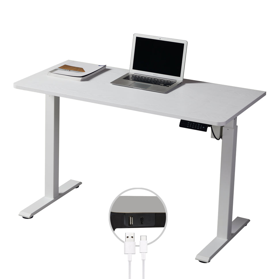KOWO 48" K3041 Electric Height Adjustable Standing Desk White