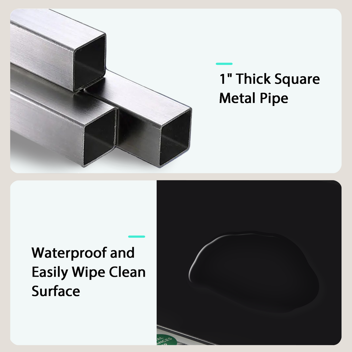 KOWO 48" K3024 Electric Height Adjustable Standing Desk with Tempered Glass Top，Black