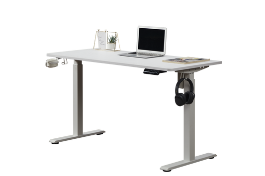 KOWO 55" K304 Electric Height Adjustable Standing Desk, White