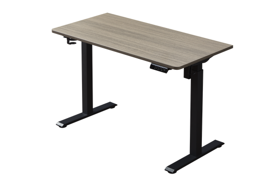 KOWO 48" K304 Electric Height Adjustable Standing Desk, Grey Oak