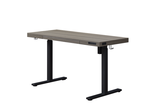 KOWO 55" K305 Electric Height Adjustable Standing Desk, Grey Oak