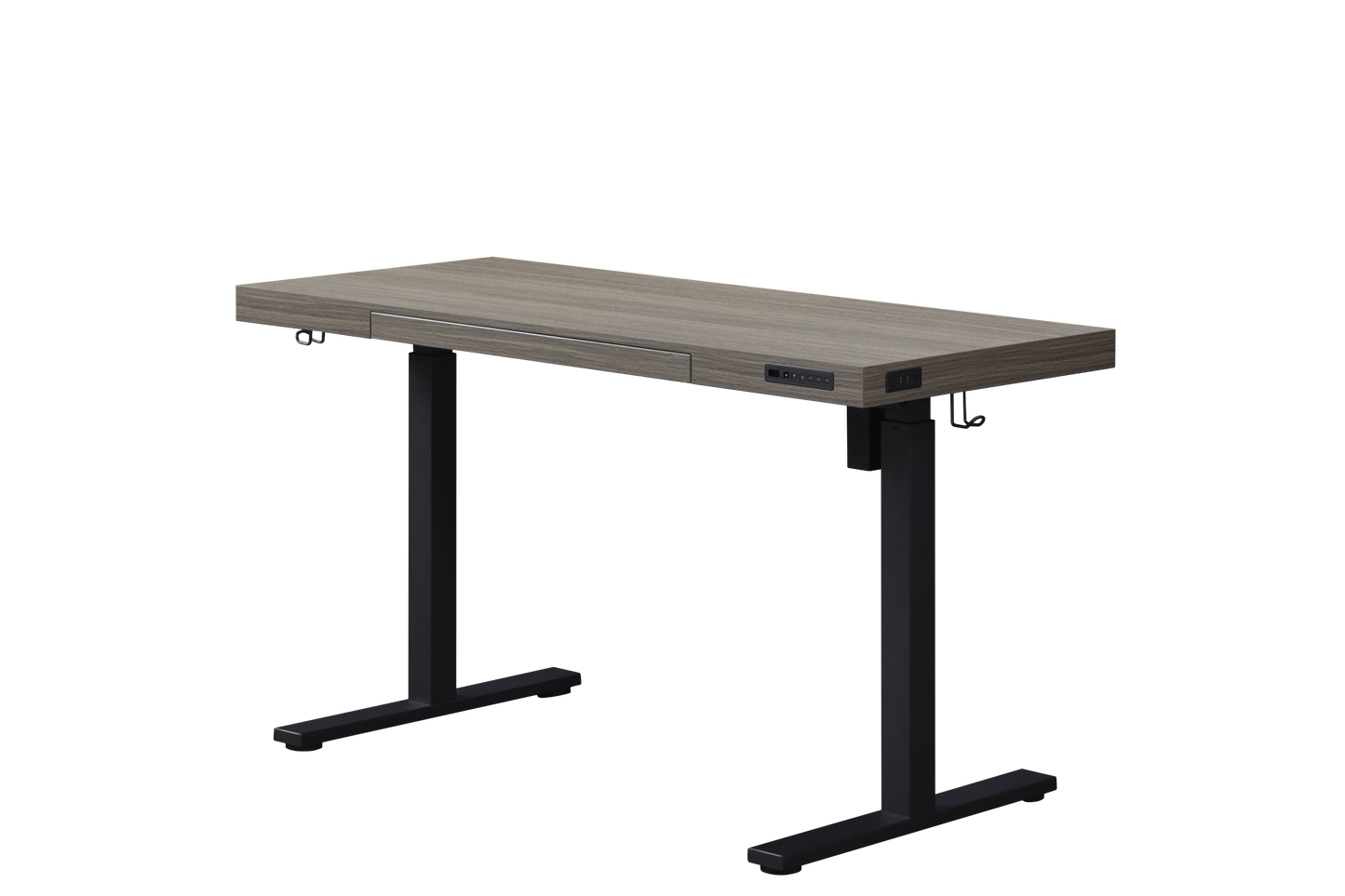 KOWO 55" K305 Electric Height Adjustable Standing Desk, Grey Oak
