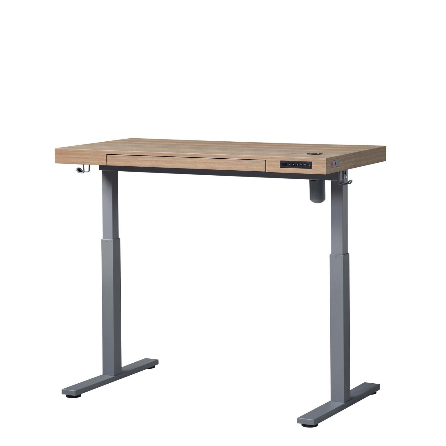 Standing Desk with Metal Drawer Adjustable Height Student Desks Ergonomic  Workstation Sit Stand Home Office Desk - Bed Bath & Beyond - 38267352